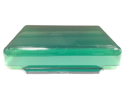 Rect. Dome Light Green Lens For Pete 359 & Kw