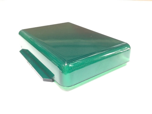 Rect. Dome Light Green Lens For Pete 359 & Kw
