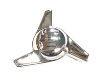 Chrome Plastic Spinner 3 Bar Stud Mount