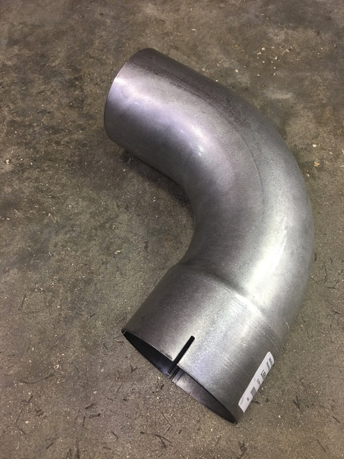 5" 90 Degree Exhaust Elbow 12" x 12" ID-OD Aluminized