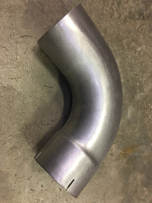5" 90 Degree Exhaust Elbow 12" x 12" ID-OD Aluminized