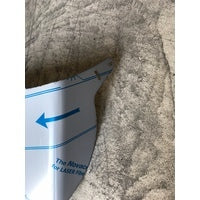 13” Visor Fits Kenworth T600, T800, W900 V Style With 15” At Center (8 Hidden Lights Hole) S.Steel