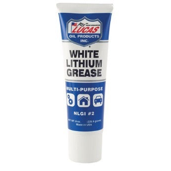 White Lithium grease  8 oz   12x1