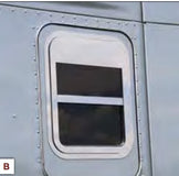 Sleeper Door 8” Chopped Window Trims (KIt) fits Kenworth T680/T880