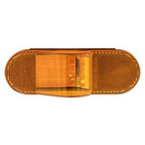 6” Oval Amber Size Turn With Reflector, Dry Fit Connector Maxxima