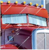 Windshield Sunshade For Peterbilt 389 (2008-2019), 388 (2008-2015), 386 (2005-2015), & 384 (2007-2014)