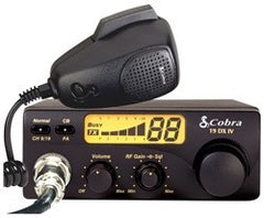 Cobra - 40 Channel Compact CB Radio with Illuminated LCD Display