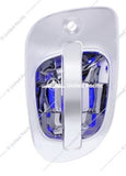 6 Blue LED Chrome Door Handle Cover for Freightliner - Driver