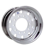 Aluminum Wheel 22.5" X 12.25", 10 Holes X 285mm, Polished both sides, Hub Pilot Both Sides, (2.75" OFFSET) Alcoa (ALL POSITION)