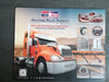 Counter Mat Truck Chrome Orange