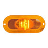 Oval Flange Mount Side Marker & Turn Led Light