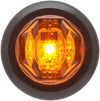 Amber 3/4” led P2 rated Marker/clearance light with A11GB grommet