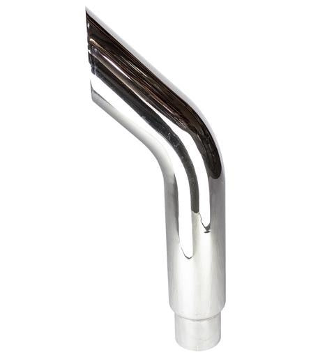 Lincoln Chrome BullHorn Cut 6” OD X 36” L Reduced To 5” Top Stack