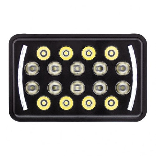 ULTRALIT - 18 High Power LED Rectangular Light With LED Position Light Bar