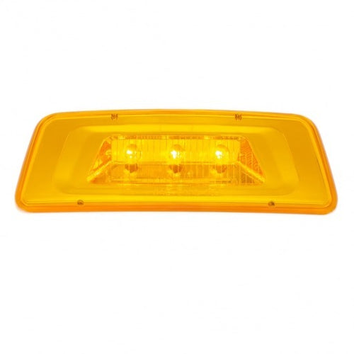 3 LED Fender Turn Signal/Parking Light For Kenworth T680/T700/T880 - Amber LED/Amber Lens Driver & Passenger