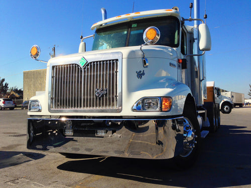 Stainless Steel Spot Mirror with LED Marker & Turn Light NO WARRANTY DISCONTINUED