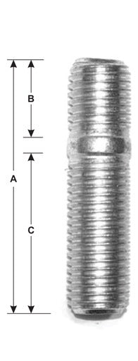 Pack Qty: 4 Cast Soke Wheel 5/8” X 2-3/4” X 7/8” X 1-11/16”