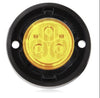 1.7" Round Mini Class 1 Emergency Warning Light - Amber