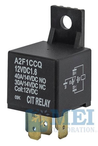 Relay Amps/CFM/BTUs: 40-30 amp