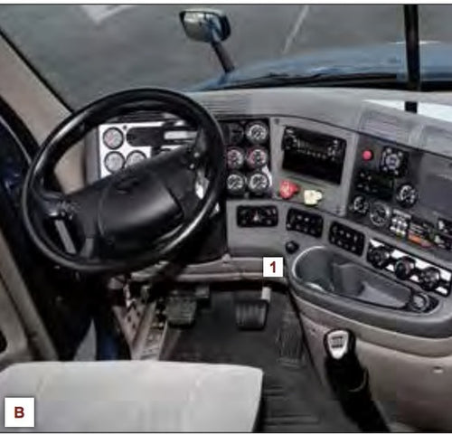 Cup Holder / Lighter Plug Surroud Trim (Each) fits Freightliner Cascadia