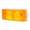 Rectangular LED Sealed Light Regular Lens Amber Amber