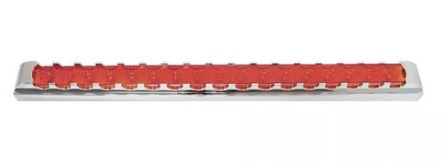 20" Spyder LED Light Bar w/ Chrome Plastic Bezel Red/Red