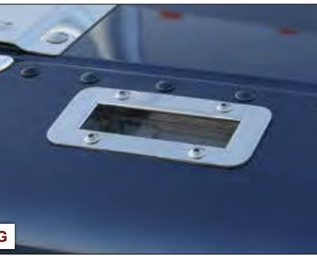 Hidden Hood Pocket Also Fits 359 and 379. (Each) fits Peterbilt 388, 389