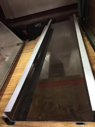 40" Stainless Steel Battery Tool Box Lower Step Cover Fits Kenworth W900