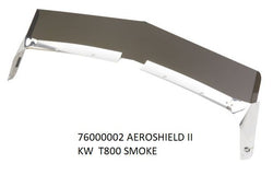 Aeroshield II Smoke 84-18 fits Kenworth T800,W900S W900B Slope & STD Hood bug deflector