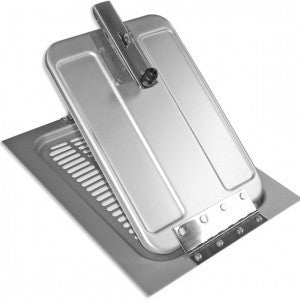 F1 Dry Freight Trailer Vent Doors 17.00” x 11.38” Stainless Steel