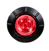 3/4" Round P2 Clearance Marker Red Clear Lens