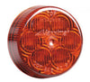 2” Round Red/Red Clearance Marker 6 Led’S