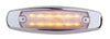 6” Led Amber/Clear Clearance Marker Light