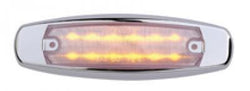 6" Amber Clear Clearance Marker Light Maxxima