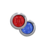 3/4" Round P2P3 CM Red With Blue Aux Maxxima