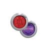 3/4" Round P2P3 CM Red With Purple Aux Maxxima