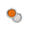 3/4" Round P2P3 CM Amber With White Aux Maxxima