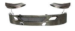 15” Aluminum Stainless Steel Bumper Fits International ProStar 2008-2017 (With Top Filler )