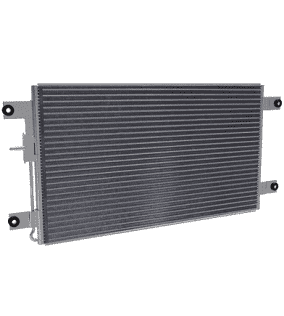 A/C Condenser Fits Freightliner Cascadia Evolution Day Cab 2018-2021 33 7/8in X 18 3/4in Parallel Flow