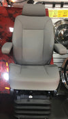 Seat, LO (Low Profile), with FAS, with 2 Arms, Headrest, Color  Grey synthetic leather Knoedler