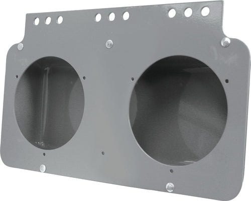Peterson Module Box for 4" Round Lights, 2 Lights, 12.875″ X 2.125″