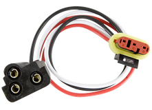 Adapter: Weathertight plug to female PL-3 plug, 10”