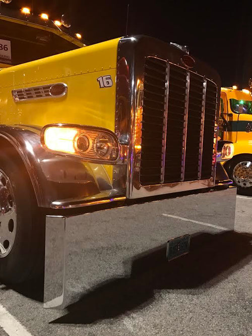 20” Chrome Bumper Z-Style fits PB 379, KW W900, FL Classic fits Western Star 1989 & Newer