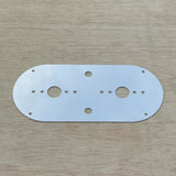 ( No Bulb ) Interior Dual Watermelon Dome Light Plate Stainless 304 Fits KW, W900 / PB, 359 / 379 / 389