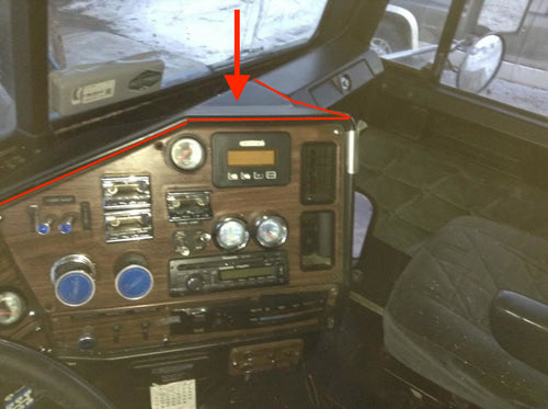 Top Dash Cover fits Freightliner Classic and FLD120