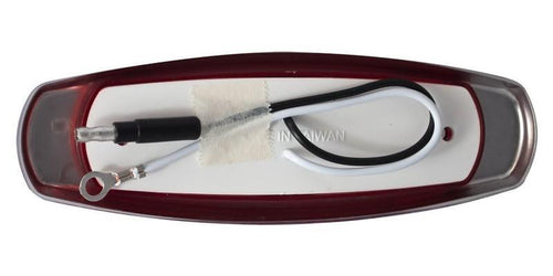 5" Oval Star Design 4 LED Marker Light 12V