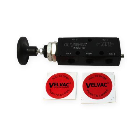 2-Position Valve Four-Way Push/Pull Valve